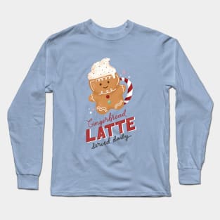 Winter Christmas Gingerbread Latte Long Sleeve T-Shirt